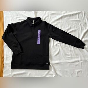 Mondetta Collared Pullover Black Size XS